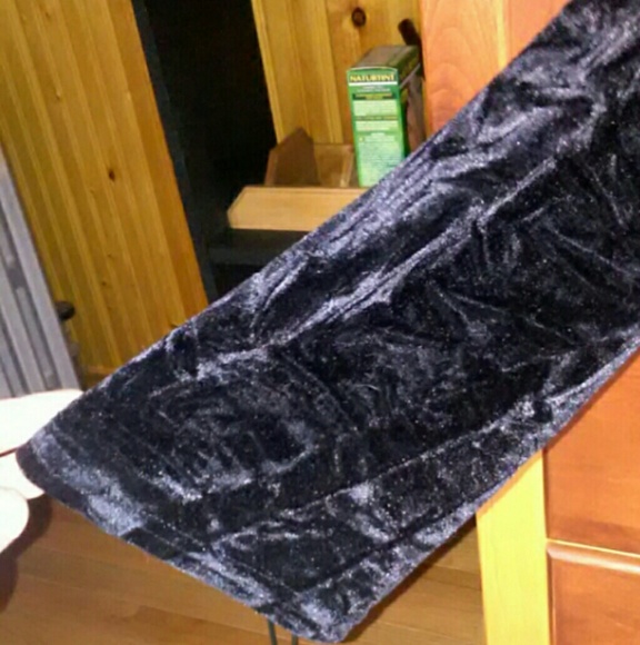 Panne CRUSHED VELVET bell sleeves SHRUG - Picture 5 of 6